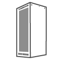 Puerta Frontal en Vidrio